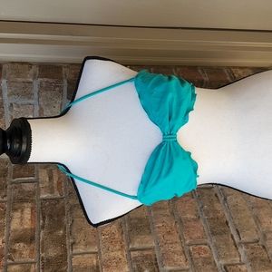 Victoria's Secret Bikini Top Teal Size Medium